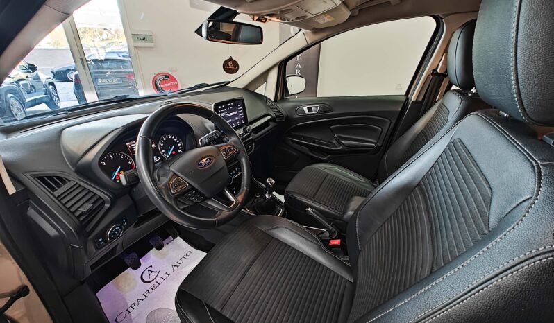 Ford EcoSport 1.5 TDCi 100 cv S&S EcoBlue Titanium pieno