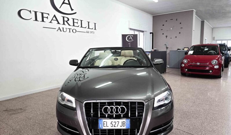 Audi A3 Cabrio 1.6 TDi 105 cv pieno