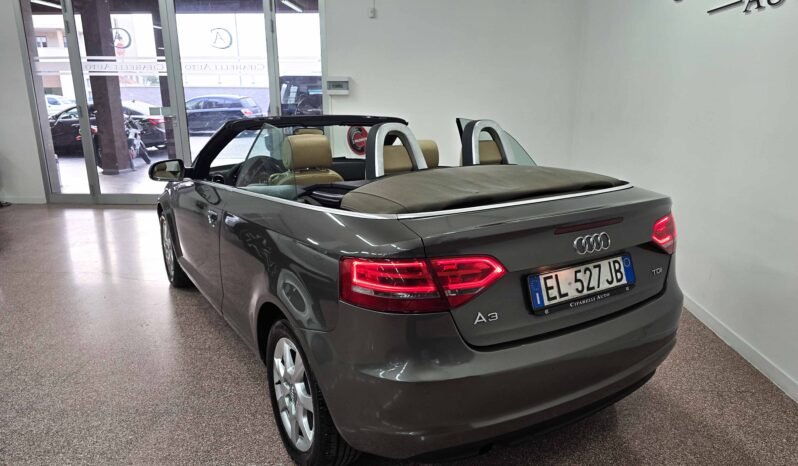 Audi A3 Cabrio 1.6 TDi 105 cv pieno