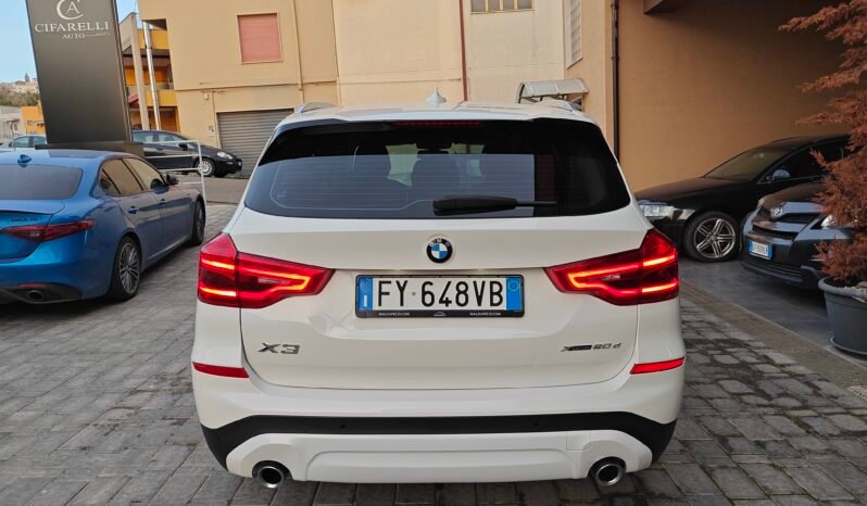 BMW X3 20d TwinPower Turbo 190 cv xDrive pieno